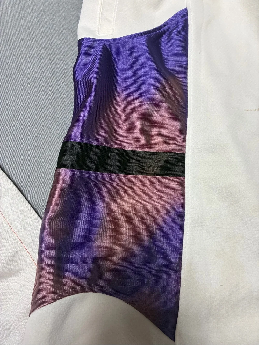 Jordan Brand Basketball Shorts 2-Pair Lot Purple Orange & White Purple Men’s M/L